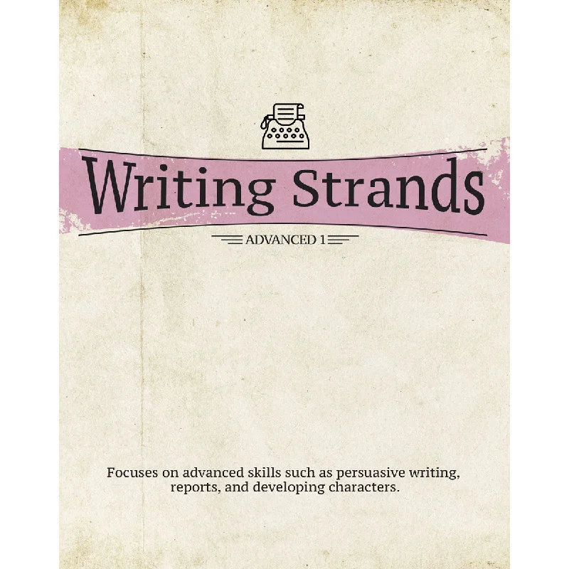 Writing Strands: Advanced 1 (Paperback)