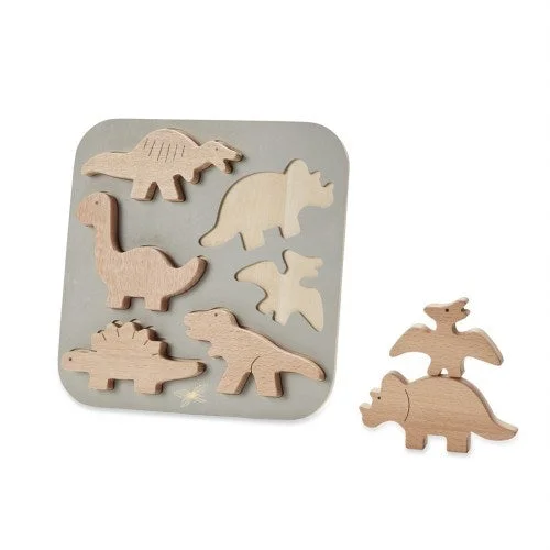 Astrup Wooden Puzzle - Dinosaurs