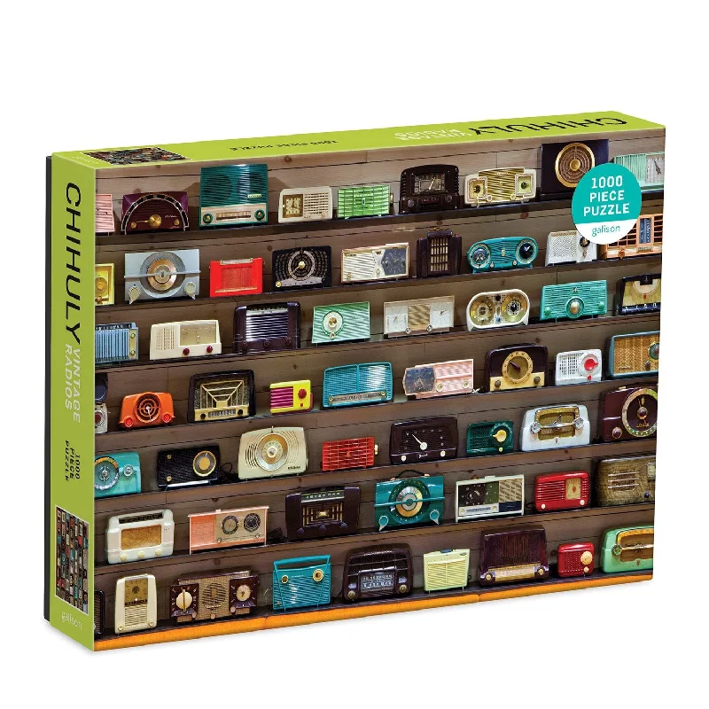 Chihuly Vintage Radios 1000 Piece Jigsaw Puzzle