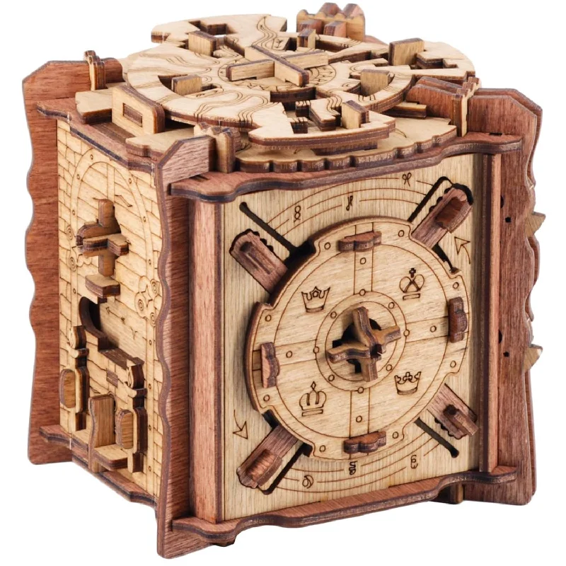 Cluebox The Trial Of Camelot Escape Room Game Puzzle Box 3D Wooden Puzzle S