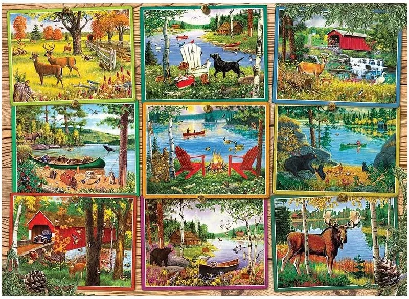 Cobble Hill: Postcards From Lake Country: 1000 Piece Puzzle