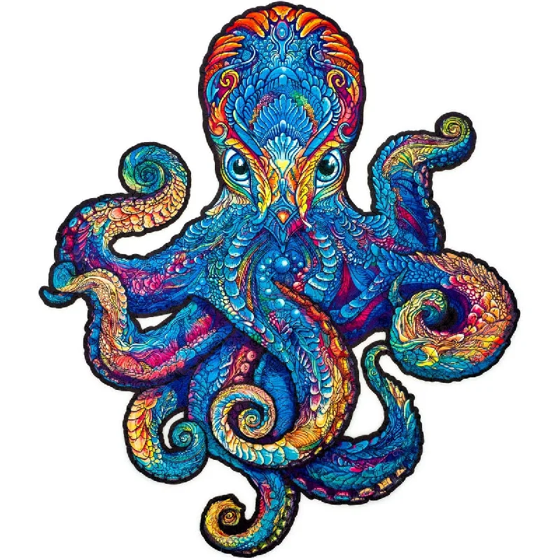 Magnetic Octopus Wooden Puzzle