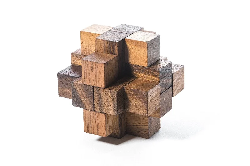 Diamond Cube 2 - Wooden Puzzle Brain Teaser