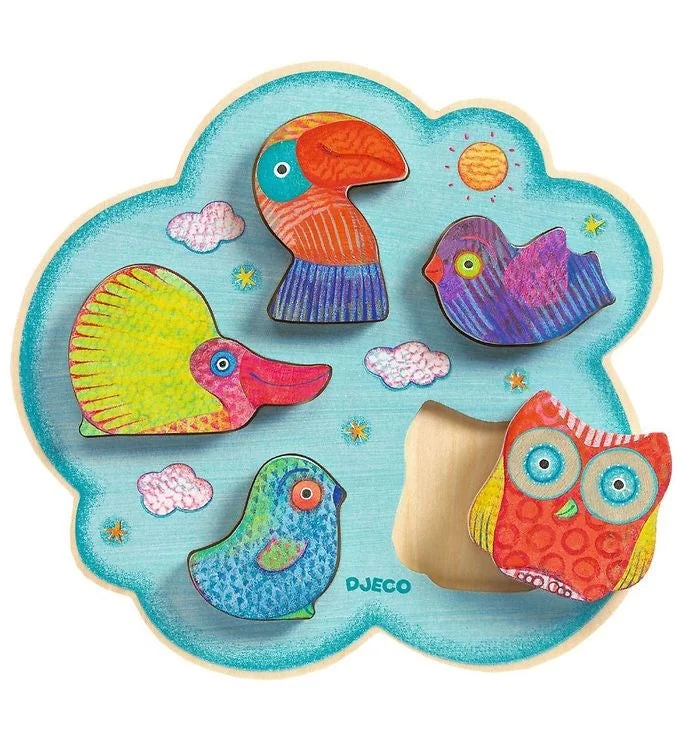 Djeco Toucanco Wooden Puzzle