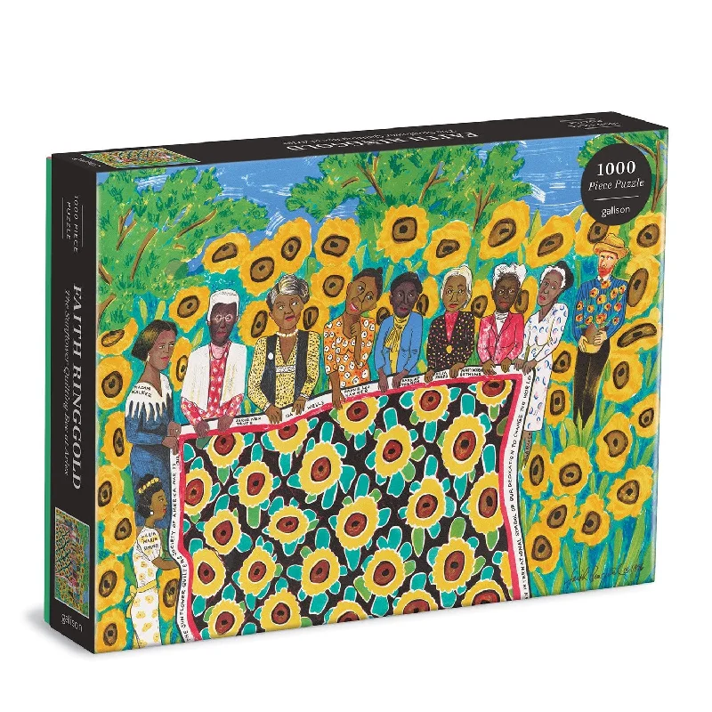 Faith Ringgold The Sunflower Quilting Bee at Arles 1000 Piece Jigsaw Puzzle