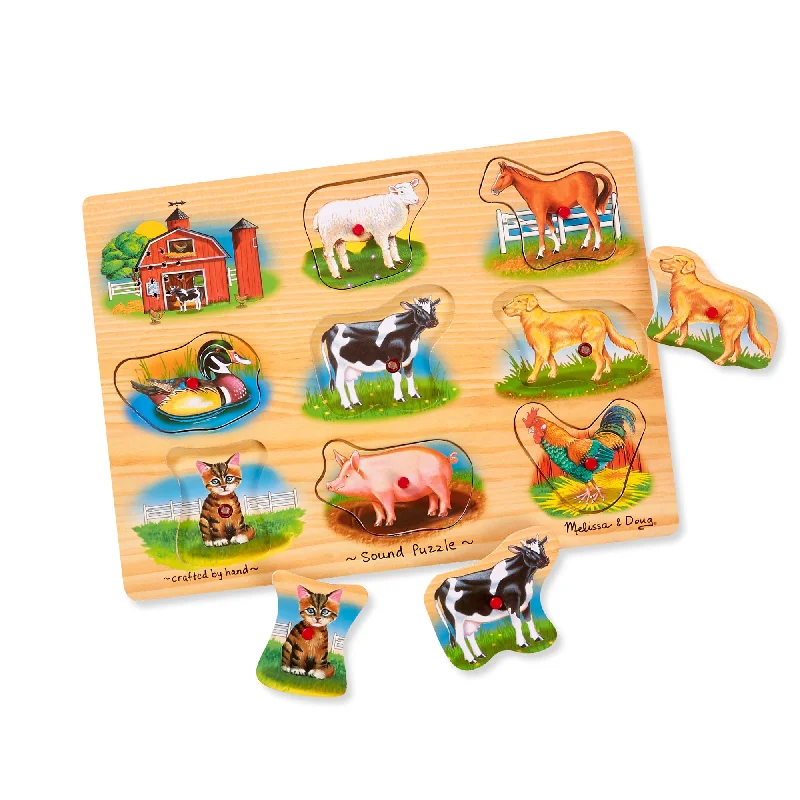 Farm Sound Puzzle - 8 Pieces