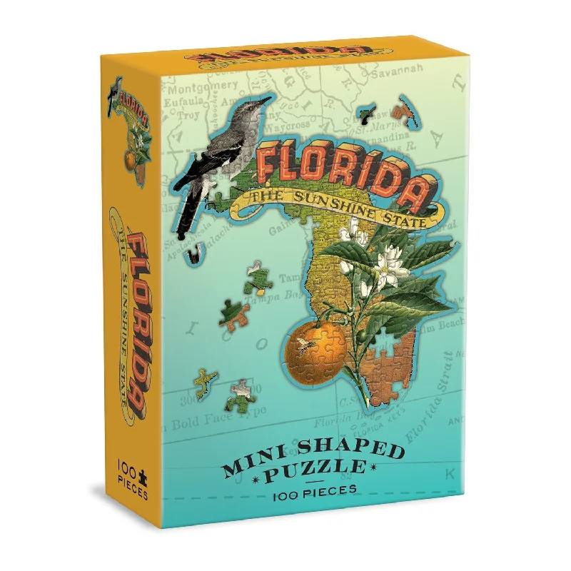 Florida Mini Shaped Jigsaw Puzzle