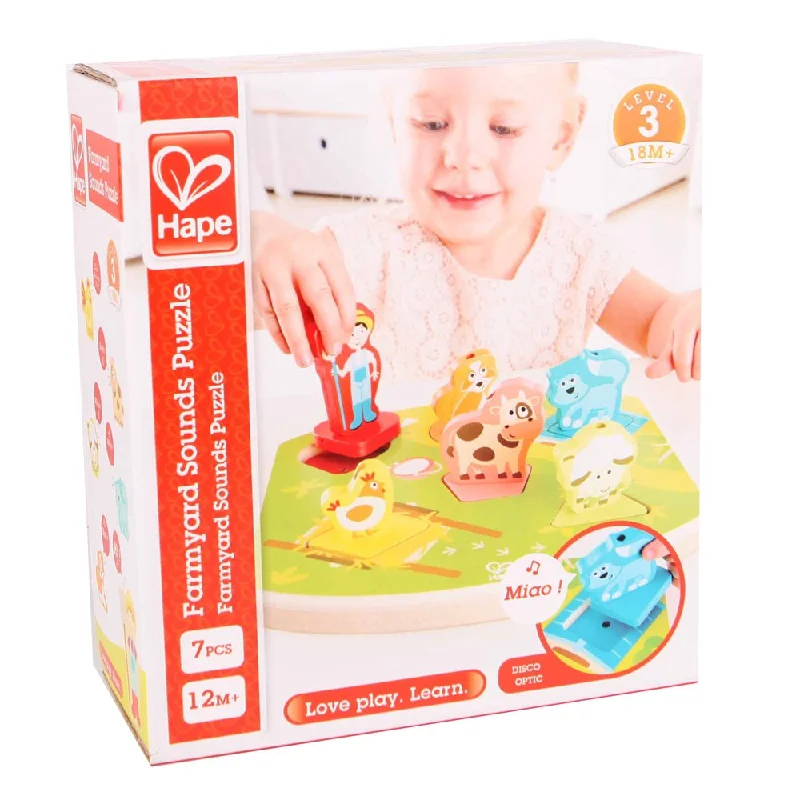 Hape Farmyard Sound Puzzle