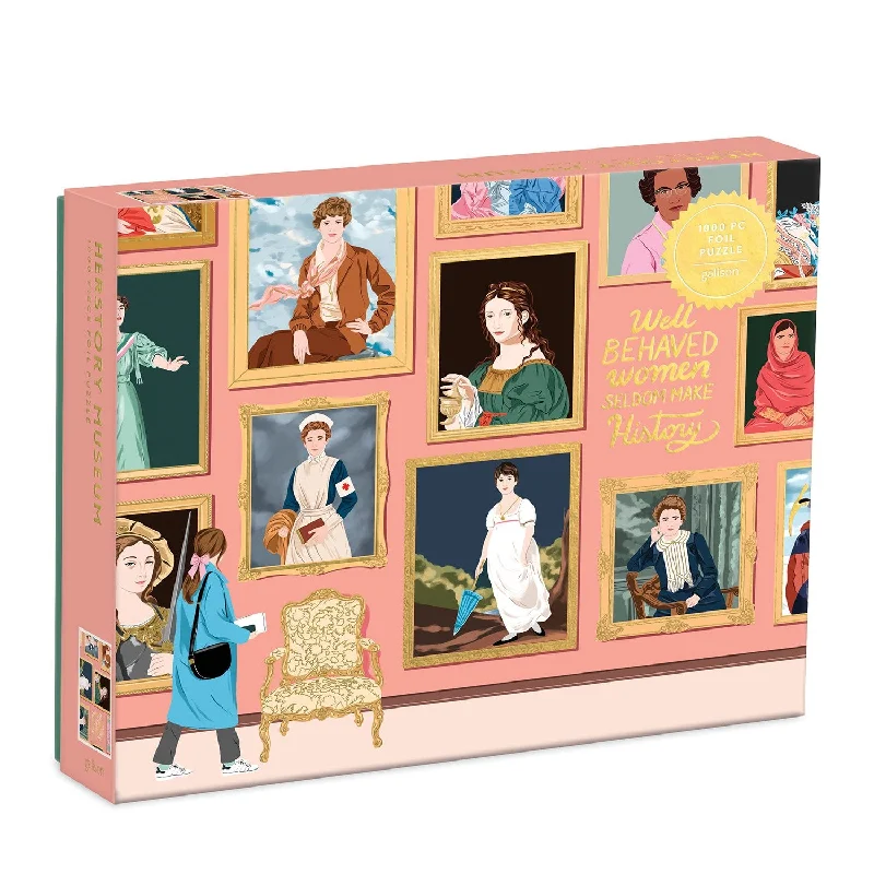 Herstory Museum 1000 Piece Foil Jigsaw Puzzle