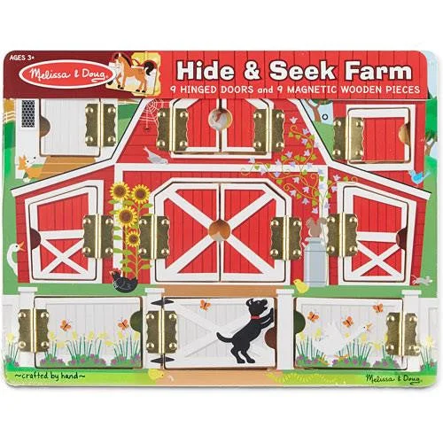 Melissa & Doug Hide and Seek Magnetic Board Farm