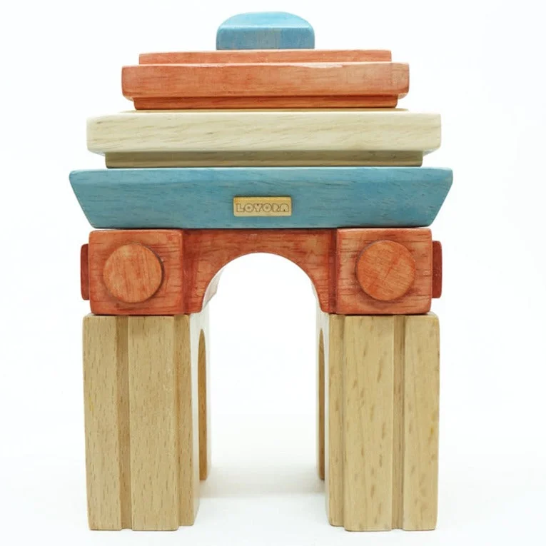 India Gate Blocks (Wooden Puzzle set) - 6 Pieces