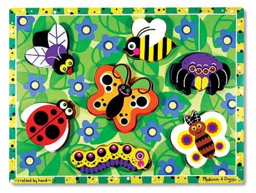 Melissa & Doug Wooden Chunky Puzzle Insect