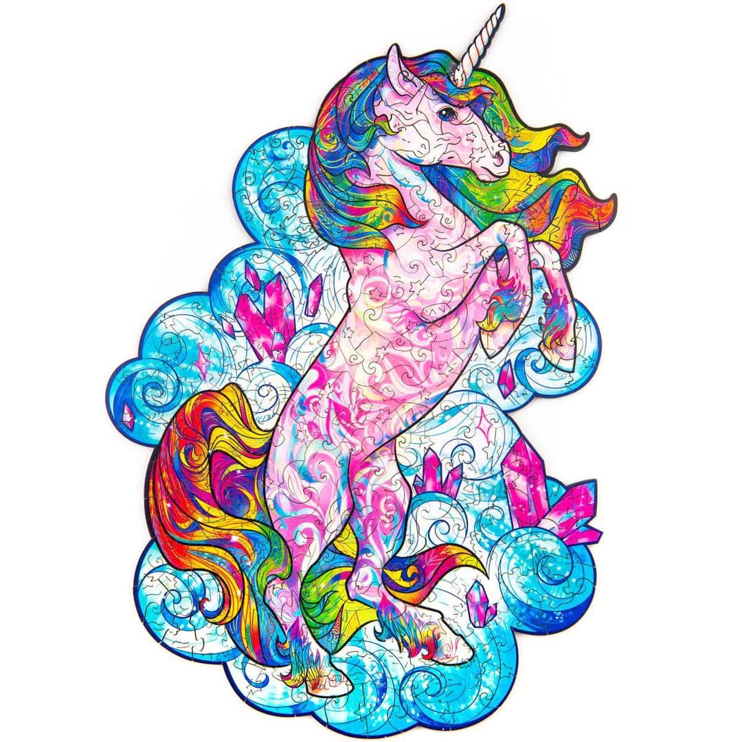 Inspiring Unicorn Wooden Puzzle