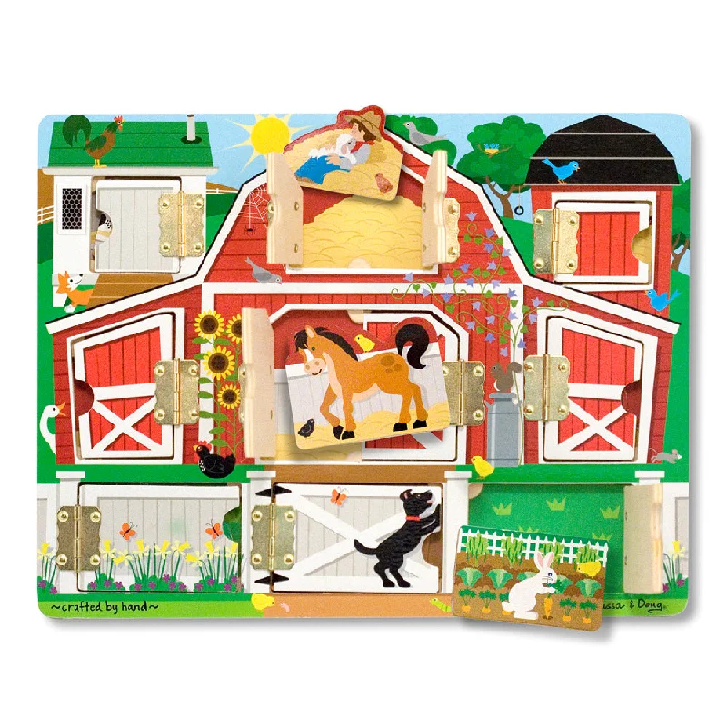 Magnetic Farm Puzzle Board 4592