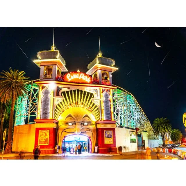 MELBOURNE I LOVE YOU Luna Park 1000 Piece Jigsaw Puzzle