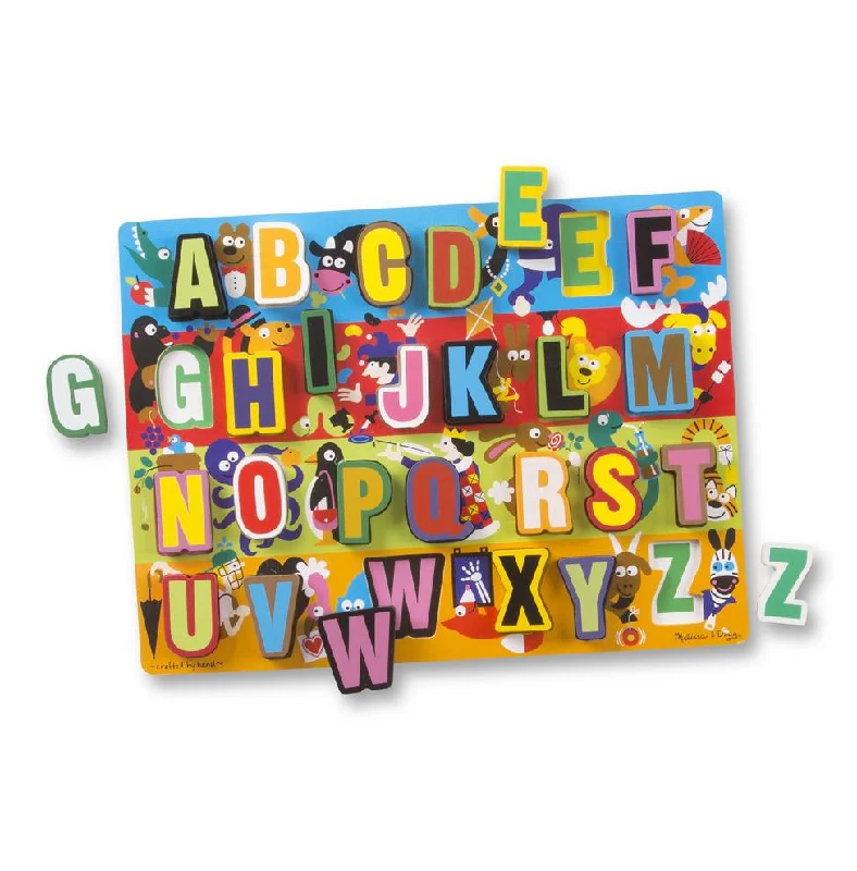 Melissa & Doug Jumbo Chunky Puzzle ABC