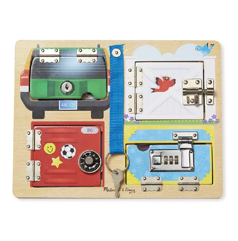 Melissa & Doug Lock & Latch Board