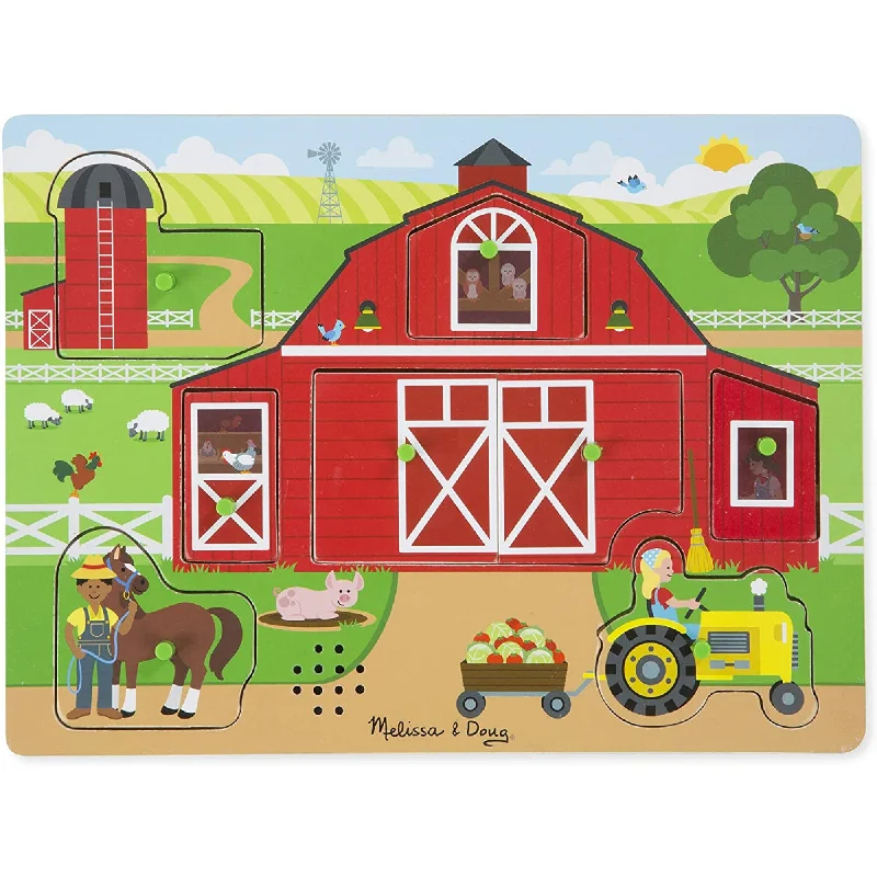 Melissa & Doug Around the Farm Sound Puzzle