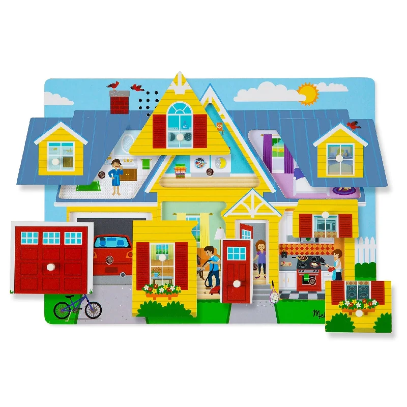 Melissa & Doug Around the House Sound Puzzle