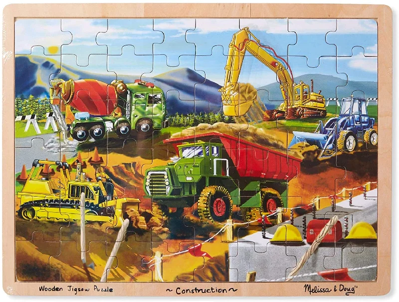 Melissa & Doug - Construction Jigsaw Puzzle