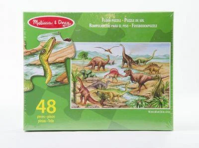 Melissa & Doug Floor Puzzle Dinosaur 48 Pcs