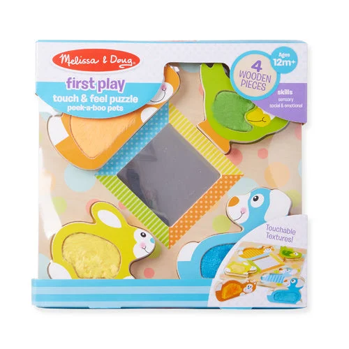 Melissa & Doug - First Play Chunky Puzzle Peek A Boo