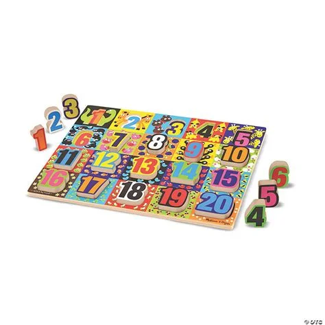 Melissa & Doug - Jumbo Chunky Puzzle: Numbers