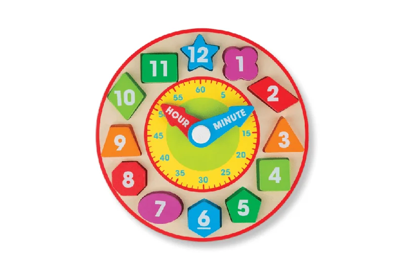 Melissa & Doug Shape Sorting Clock