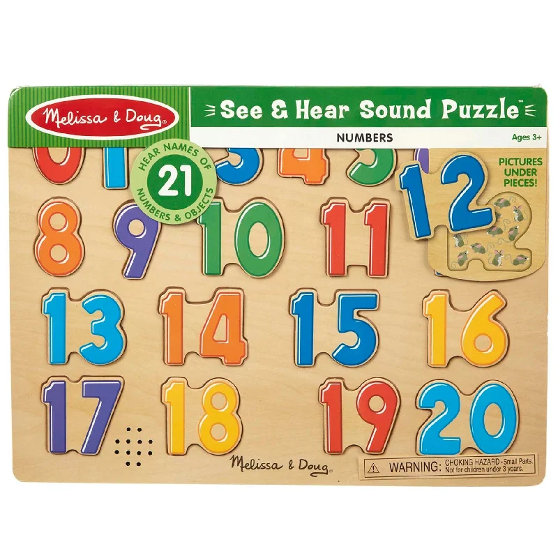 Melissa & Doug Sound Puzzle Numbers