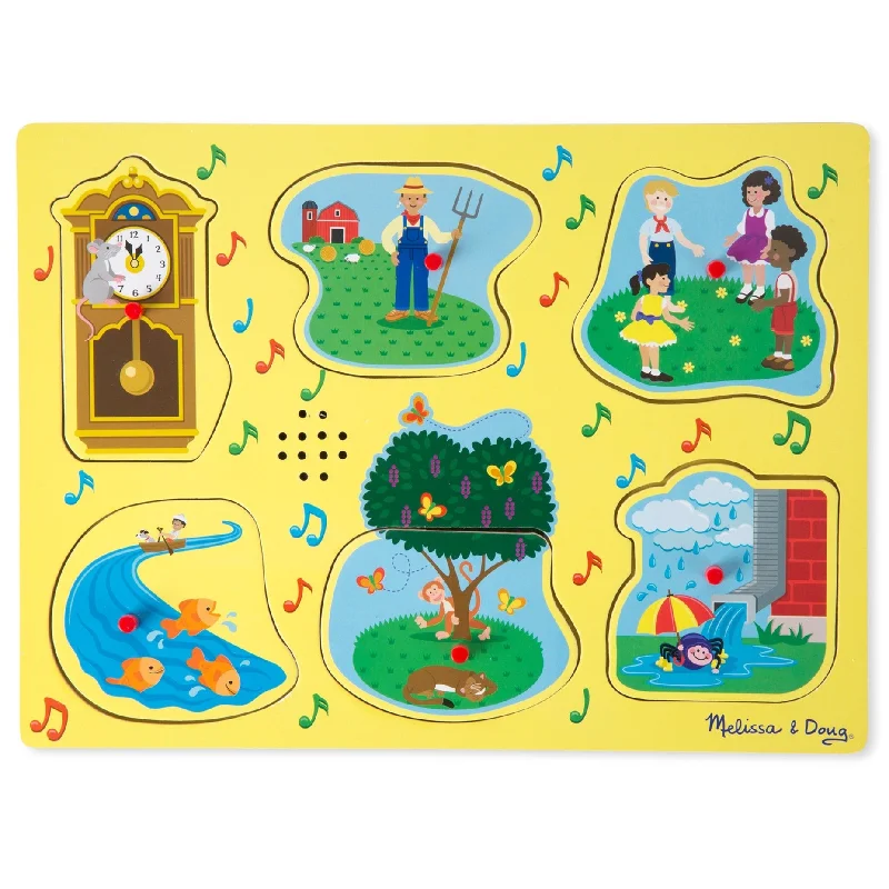 Melissa & Doug Sound Puzzle - Sing Along Nursery Rhymes