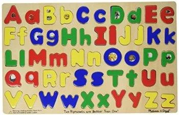 Melissa & Doug Upper And Lowercase Alphabet