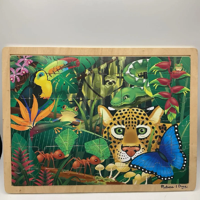 Melissa & Doug Wooden Rain Forest Puzzle