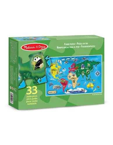 Melissa & Doug Floor Puzzle World Map