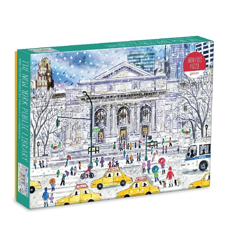 Michael Storrings New York Public Library 1000 Piece Jigsaw Puzzle