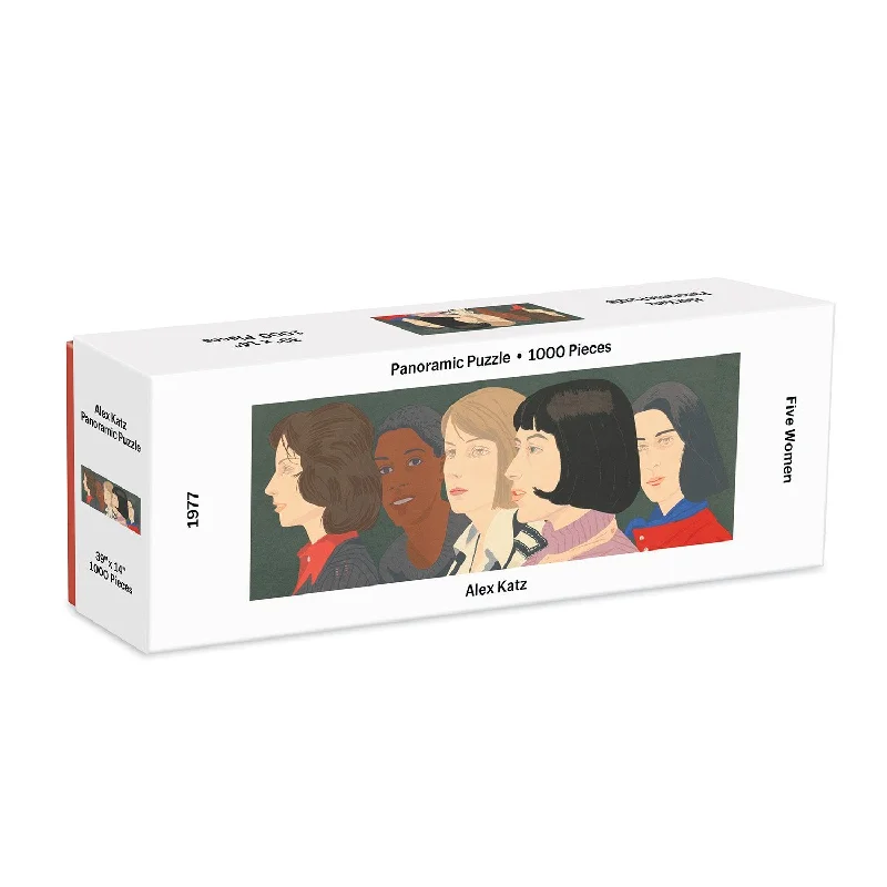 MoMA Alex Katz Five Women 1000 Piece Panoramic Jigsaw Puzzle