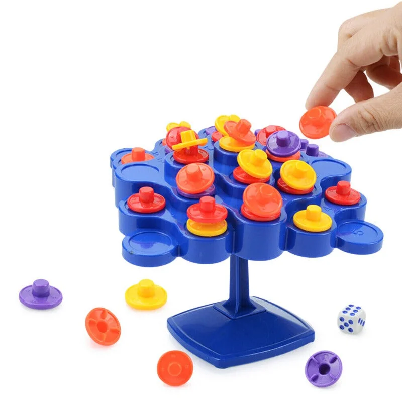 Topple Tree Scale Balance Puzzle Board