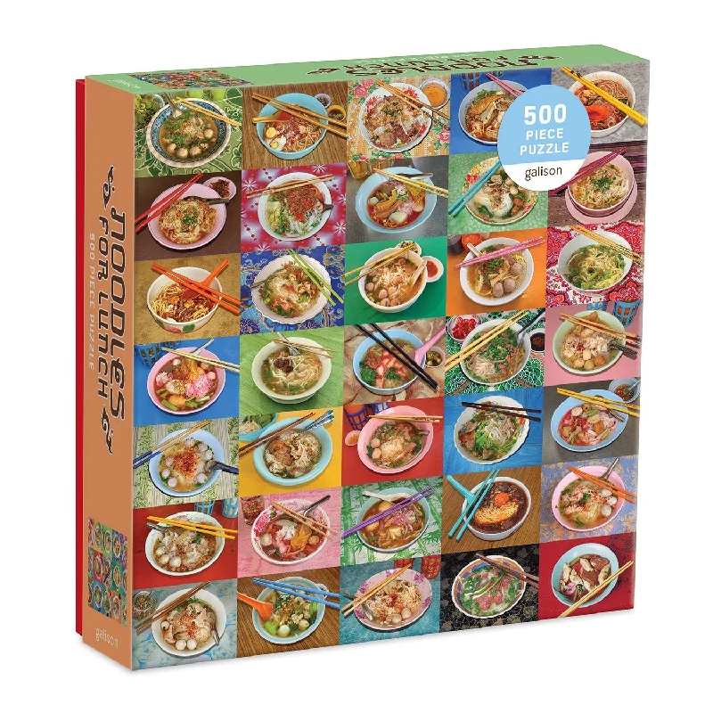 Troy Litten Noodles for Lunch 500 Piece Jigsaw Puzzle