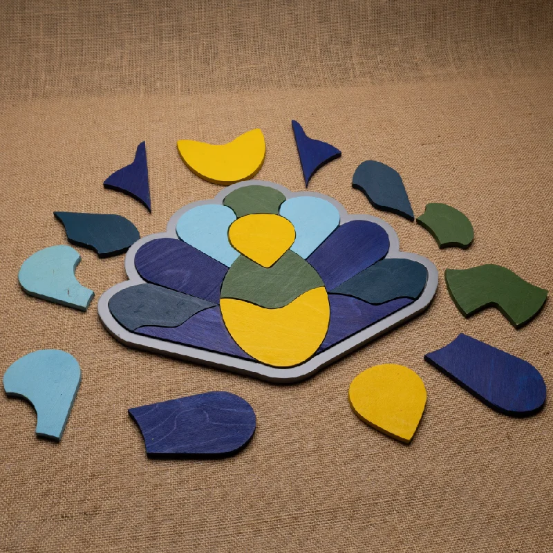 Peacock Wooden Puzzle