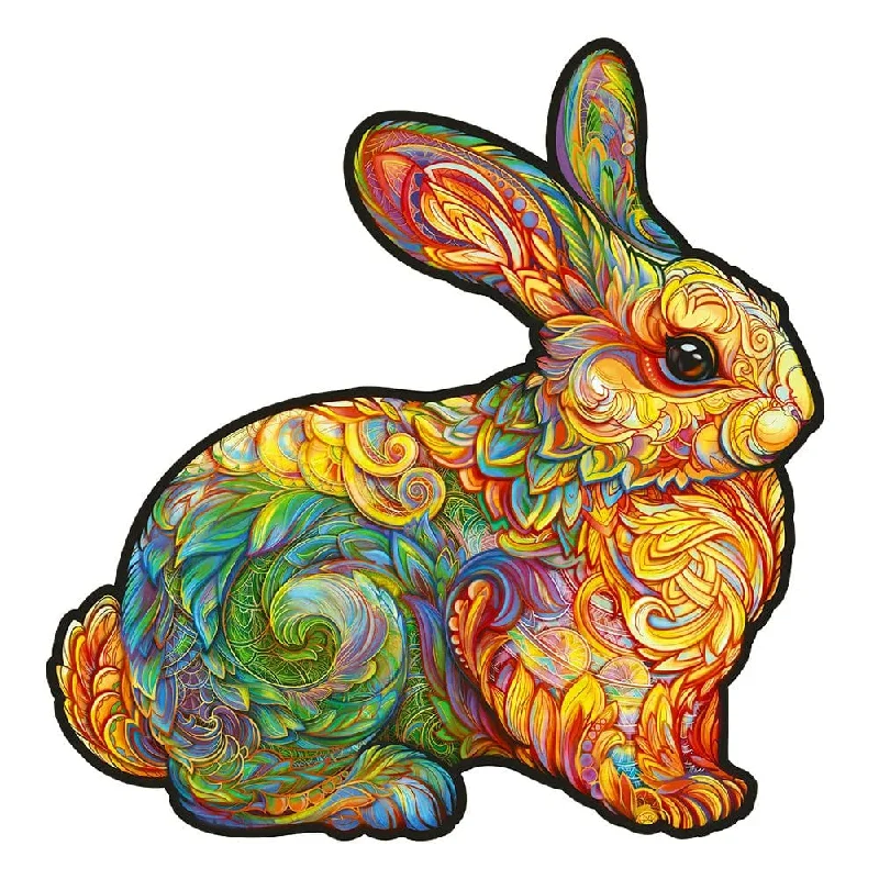 Precious Rabbit Wooden Puzzle