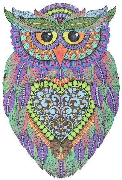 "Owl" Wooden Puzzle A3