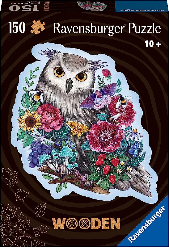 Ravensburger: Mysterious Owl: 150 Piece Wooden Puzzle