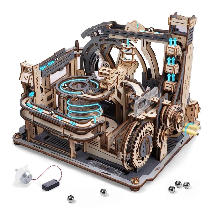 ROBOTIME Motorised Wooden Puzzles for Adults - 3D Puzzles for Adults LGC01