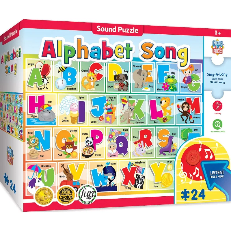 Sound Puzzle - Alphabet - 24pc Sound Puzzle