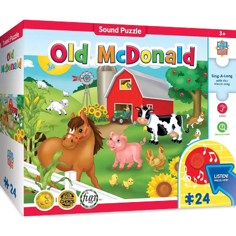 Sing-A-Long - Old McDonald - 24pc Sound Puzzle