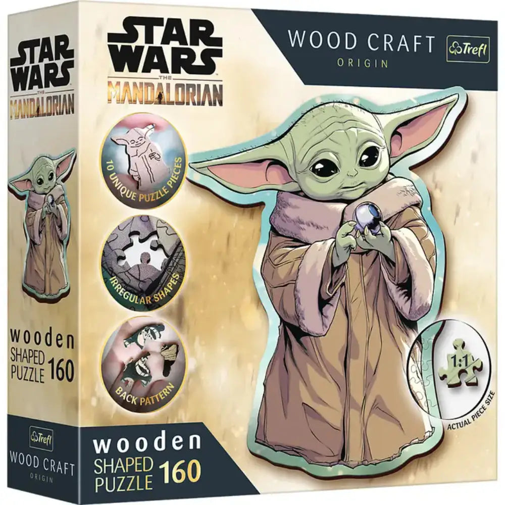 Star Wars Grogu Wooden Puzzle