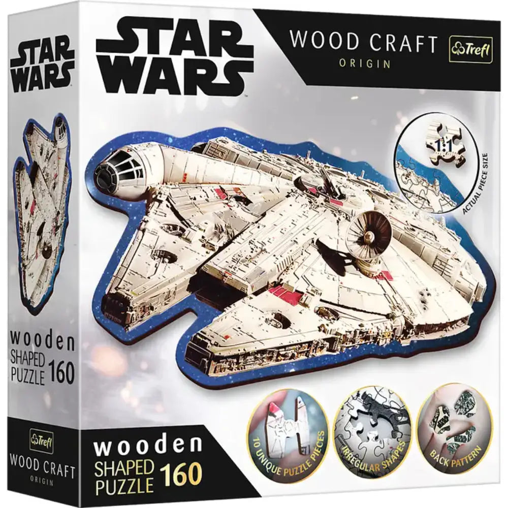 Star Wars Millennium Falcon Wooden Puzzle