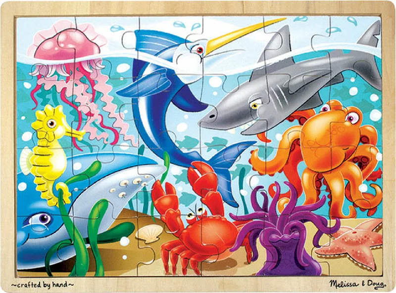 Under the Sea Wooden Puzzle 24 pcs