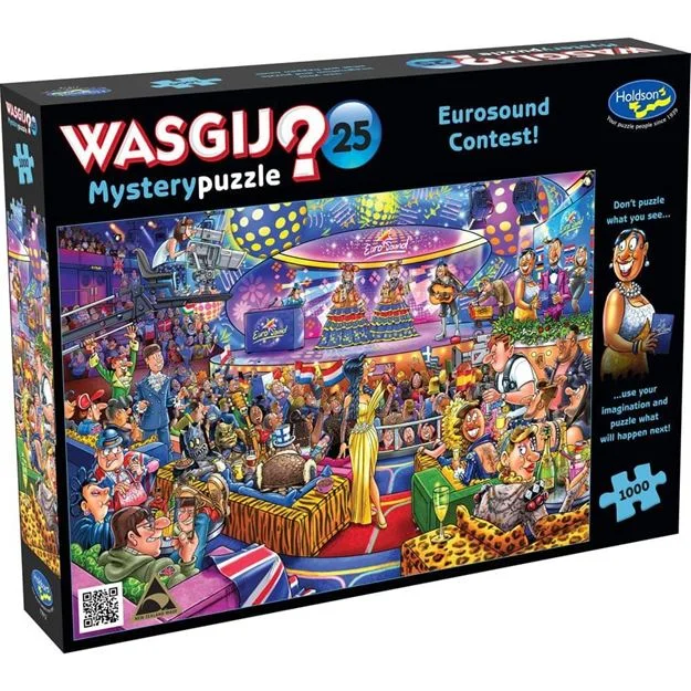 Wasgij Mystery Puzzle #25 Eurosound Contest 1000 Pce