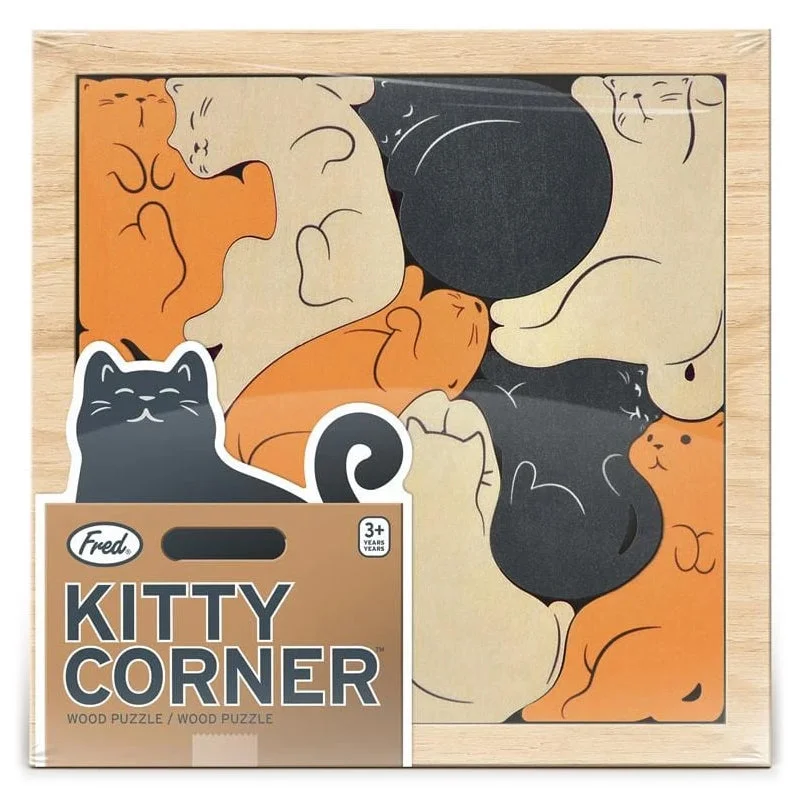 Wood Puzzle - Kitty Corner