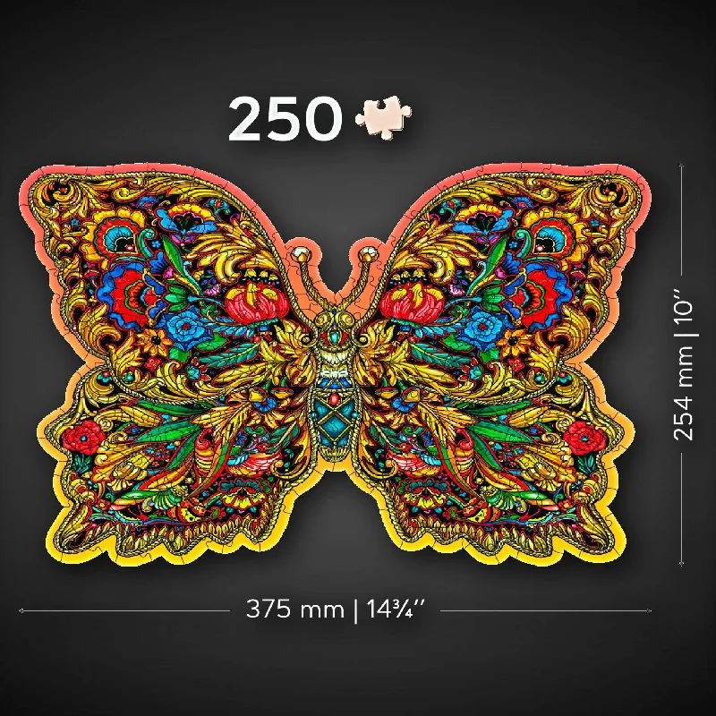 Wooden Jigsaw Puzzle Royal Wings 250 Pieces